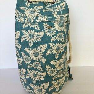 SCALA Teal Floral Women's TOTE NWOT
